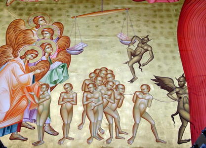 十二使徒教会.艺术展板照片