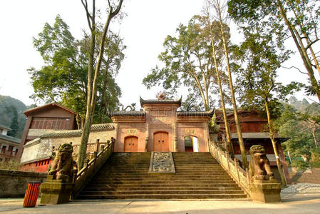 金凤寺寺门图片