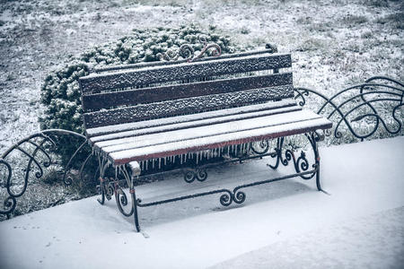 冬凳雪