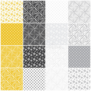 正方形图案图片