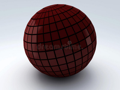 抽象三维球体