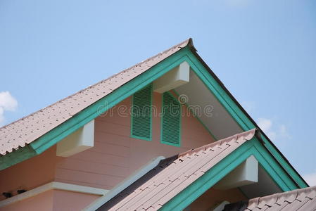 泰式住宅屋顶及室外设计图片