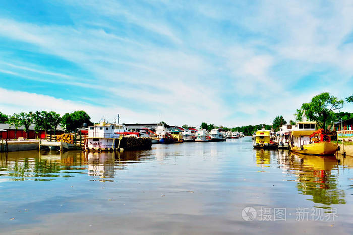 阿根廷提格雷市佛鲁托斯港