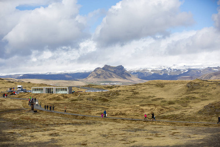 国家公园冰岛。 奇妙的景观景观冰岛地热区。 戏剧和风景如画的场景雷克雅未克湖MyvatnKraflaiceland02.05.