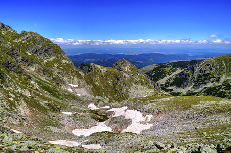 高山上美丽的风景