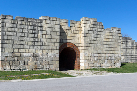 保加利亚第一个保加利亚帝国中世纪据点普利斯卡舒门地区的首都废墟