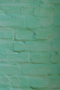 背景漆绿漆旧砖墙纹理