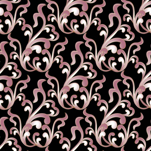 巴洛克花纹图片