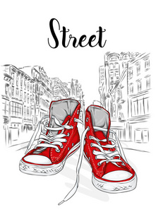 运动鞋鞋子图片-运动鞋鞋子素材-运动鞋鞋子插画-摄图新视界