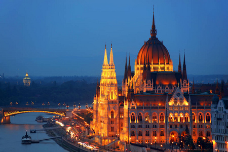 s oldest legislative buildings, a notable landmark of Hungary an