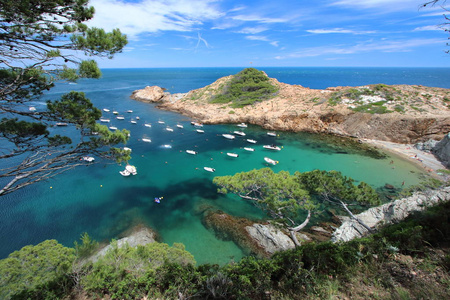 Eixugador small beach close to beautiful village and beach of Sa