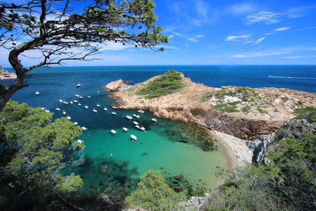 Eixugador small beach close to beautiful village and beach of Sa