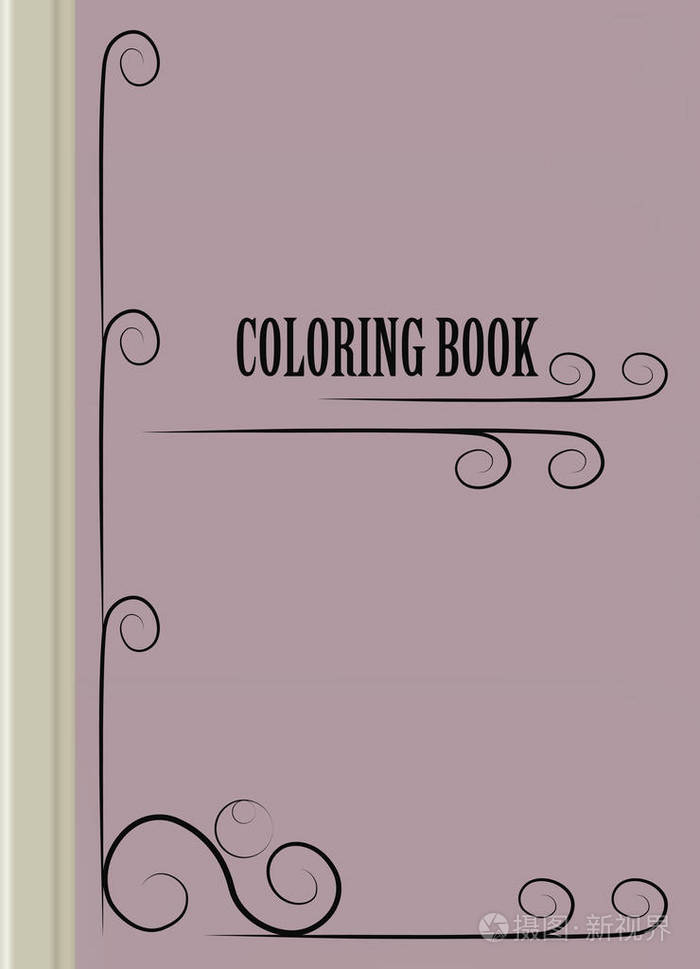 海报小册子传单设计着色模板传单封面抽象几何背景布局a4大小阴影