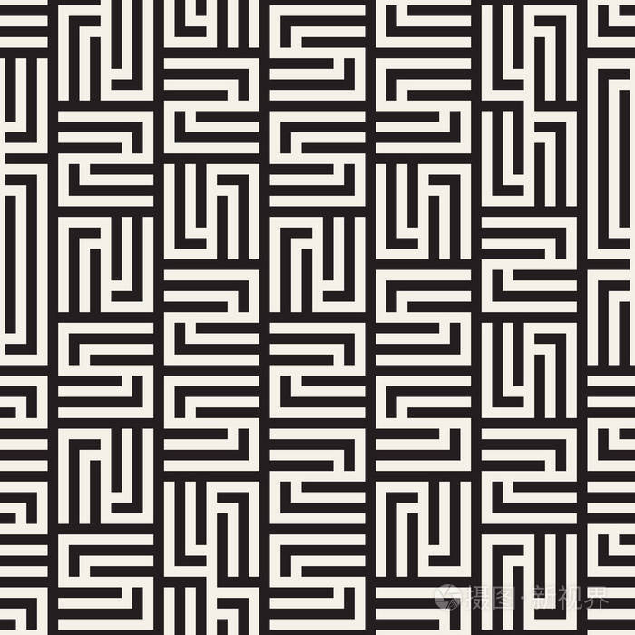 重复几何网格. 简单的平面设计背景.