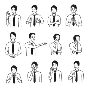 轮廓手绘素描风格黑白设计.照片