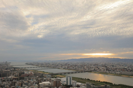 日本大阪市乌梅达天空大厦