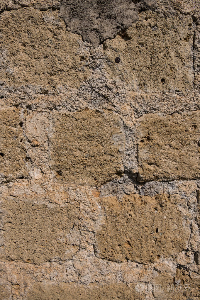 旧方形混凝土砖墙