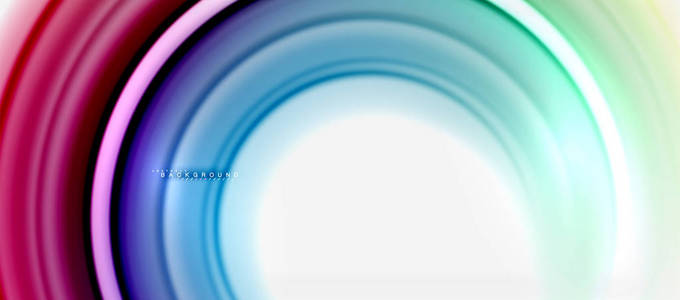 彩虹流彩线抽象背景漩涡扭曲液体颜色设计彩色大理石或塑料波浪纹理背景多色模板商业或技术