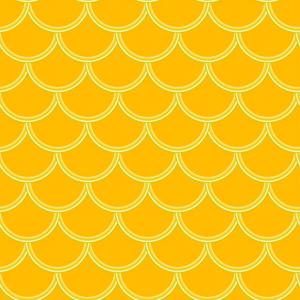 传统的日本无缝图案颜色鱼鱼鳞美人鱼图案. 股票向量照片