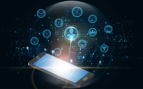 手机网络连接图标图片