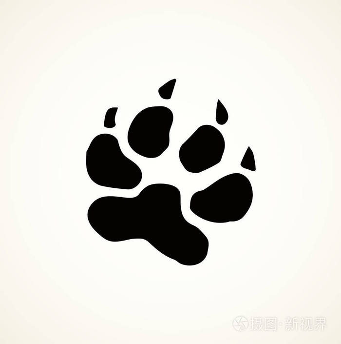 下载小样发票合同问题/举报爪子 web 图标平鞋印腿触摸邮票设置在白色