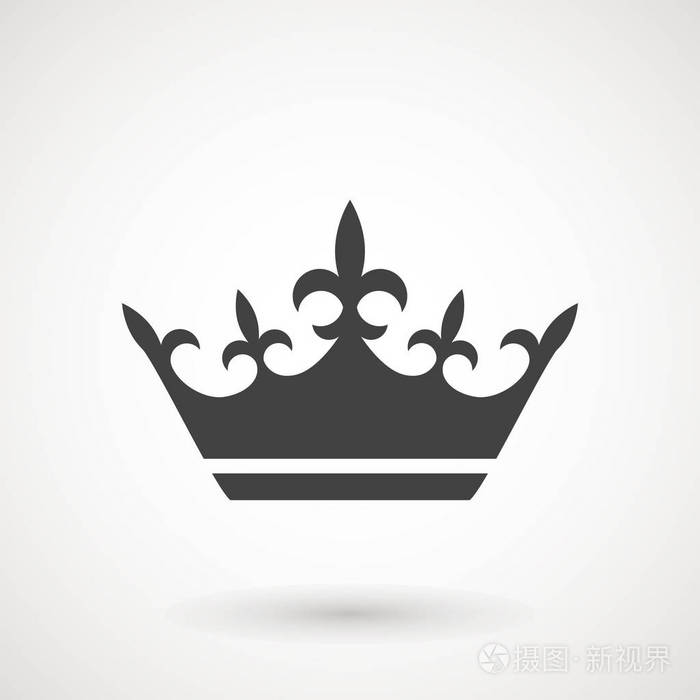 皇冠符号为您的网站设计标志应用程序ui. 矢量图eps10