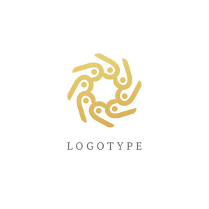 矢量圆形装饰标志照片