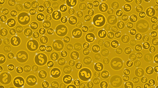 金钱元素背景图片