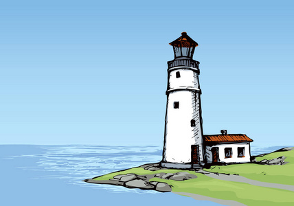 海岸线夏季图片