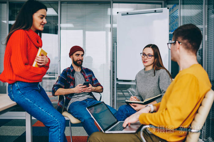 积极的学生讨论合作策略