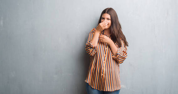 难闻的概念.照片