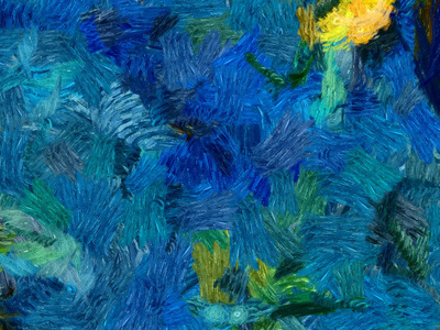 文森特范高格风格艺术作品中的数字绘画. 手绘艺术图案. 现代艺 ..