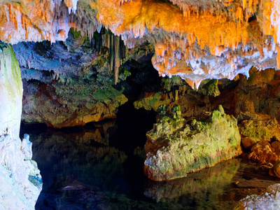 s grotto Grotta di Nettuno, Capo Caccia, Alghero, Sardinia.