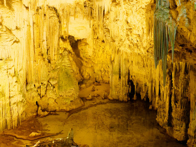 s grotto Grotta di Nettuno, Capo Caccia, Alghero, Sardinia.