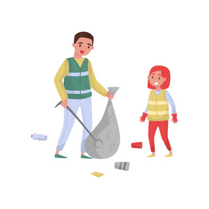 卡通保护环境图片