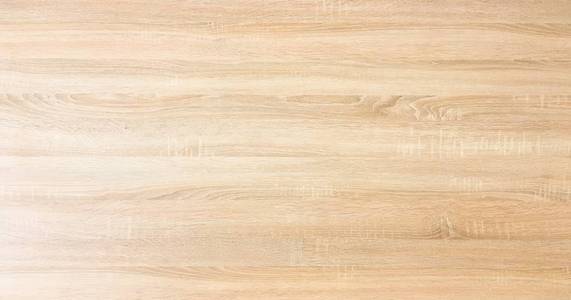 木材背景纹理，轻风化乡村橡木。褪色的木漆，显示木纹纹理。硬木洗木板背景图案桌面视图。
