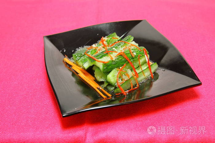 展示的中式凉菜