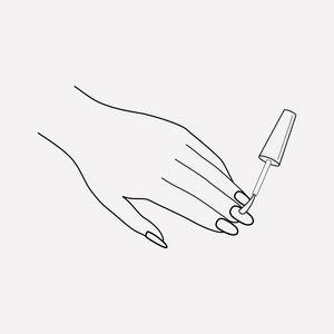 美甲元素图片-美甲元素素材-美甲元素插画-摄图新视界