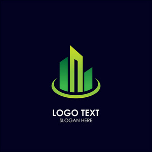 房地产商业标志样板建筑物业发展及建筑标志矢量设计照片