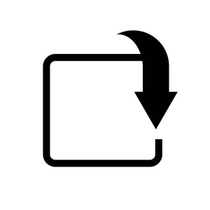 下载矢量图标安装符号.