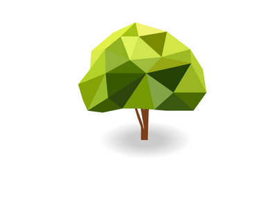 低多边形艺术图片