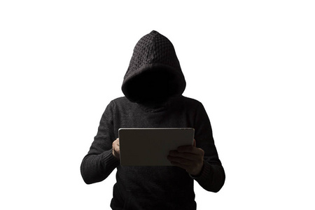 黑客用户数据的概念. 黑锁信用卡云电子邮件密码个人文照片