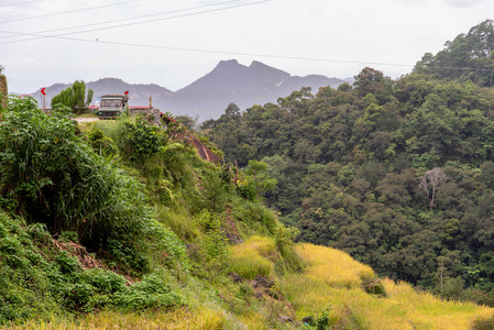 菲律宾Banaue水稻梯田的美丽景观