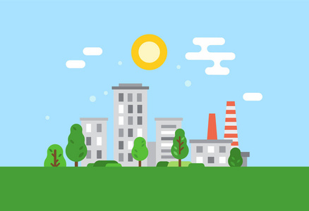 生态清洁城市, 环境保护, 对自然资源的谨慎态度照片