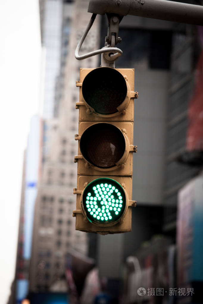 纽约市的红绿灯
