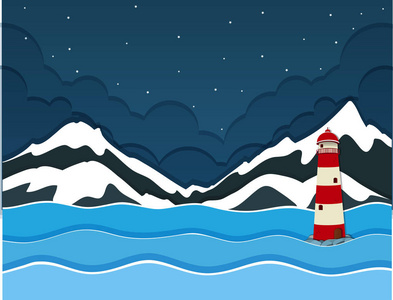 的雪山松树与雪山-天李山冬景雪山背景可爱的小女孩站在雪地上的雪山