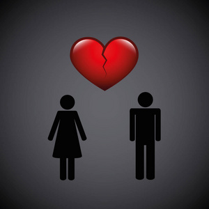 男女分离象形文字照片
