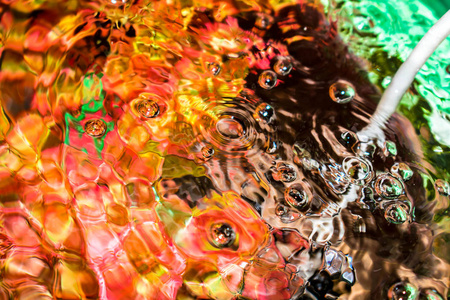 已识别到 1000 个水族馆里的水生植物气泡透明,背景颜色鲜艳相似素材