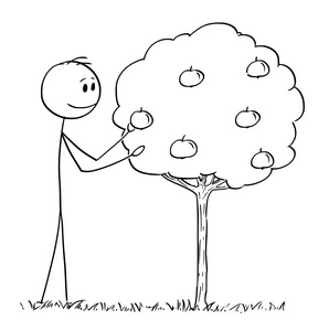 摘水果的人图片图片-摘水果的人图片素材-摘水果的人图片插画-摄图新