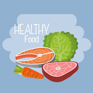 蔬菜和健康食品组